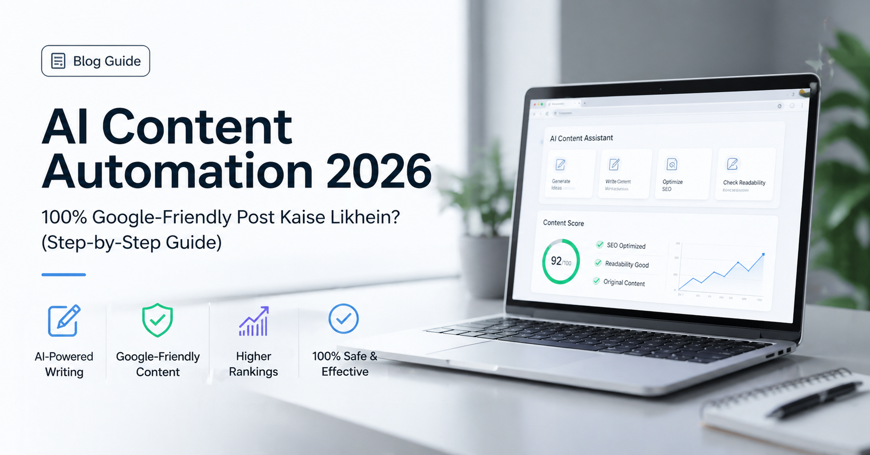 AI Content Automation 2026 se Google friendly content writing ka step by step process