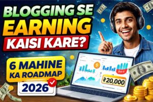 Blogging se earning kaise kare 2026 step by step roadmap for beginners India