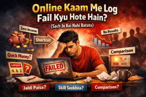 Online Kaam Me Log Fail Kyu Hote Hain? (Sach Jo Koi Nahi Batata) – Part 1