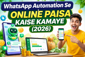 WhatsApp Automation Se Online Paisa Kaise Kamaye – Beginners Ke Liye Poori Guide (2026)